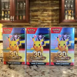 Pokémon 30th Celebration Booster Bundle