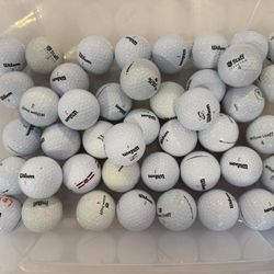 44 WILSON STAFF MIX GOLF BALLS