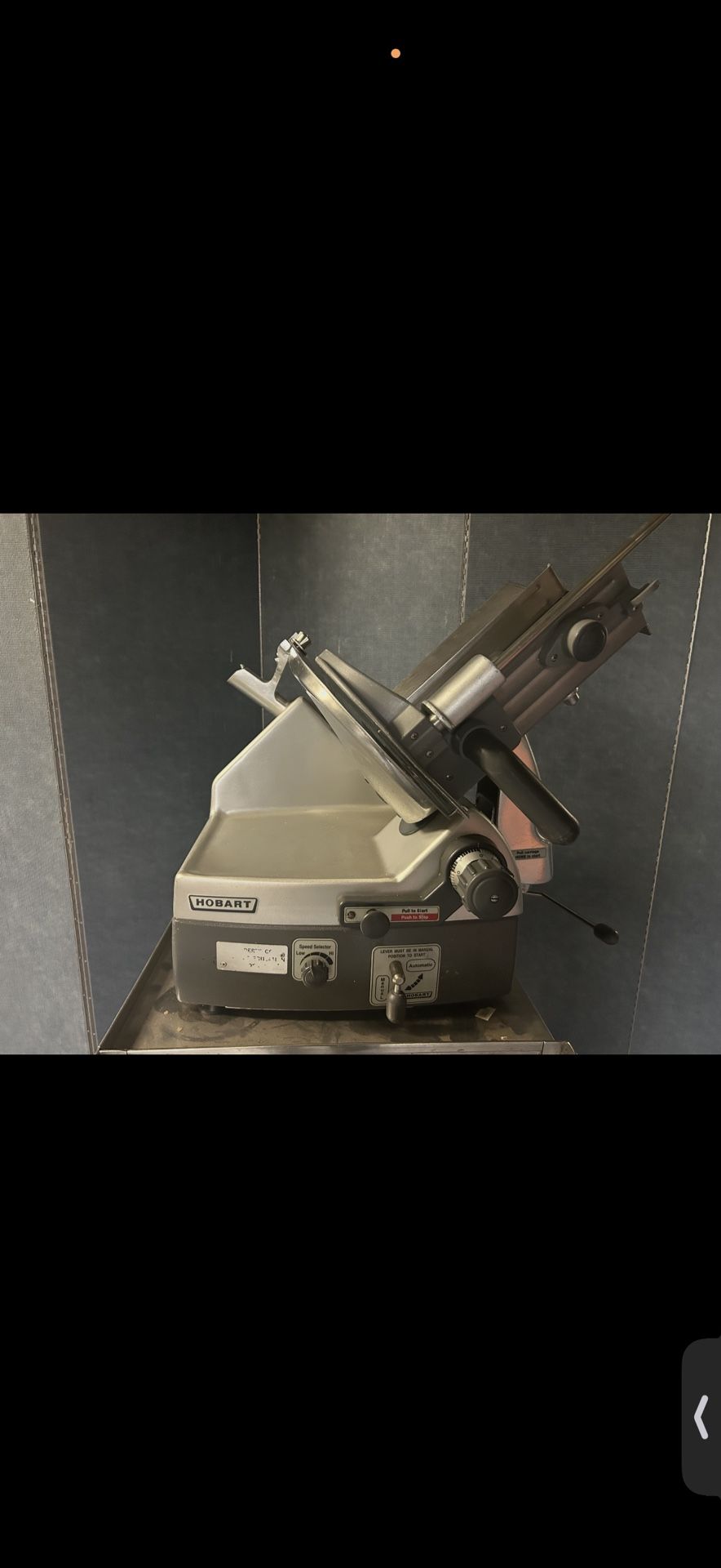 Hobart Manual Food Slicer