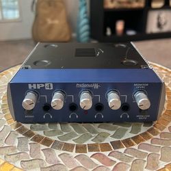 PreSonus HP4 4-Channel Headphone Amplifier Music Studio Audio Recording