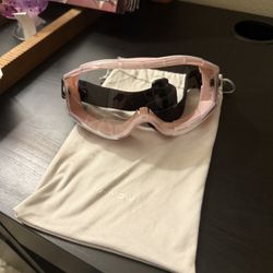 Pink Safety Goggles