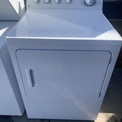 White Ge Gas Dryer