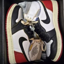 Jordan 1 Union Black Toe