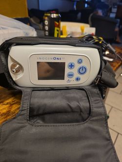 Portable oxygen machine