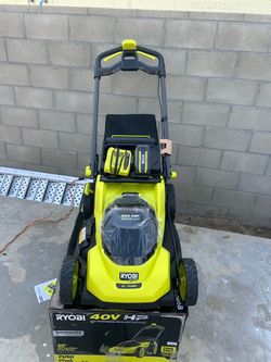 Shop RYOBI 40V HP Brushless 20 in. Cordless Battery Walk Behind Push Lawn Mower with 6.0 Ah Battery and Charger