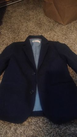 Navy blue boy's blazer