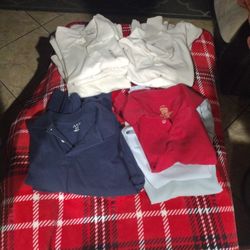 Boys New And Used Uniform Polos