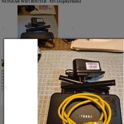 NETGEAR WI-FI ROUTER 