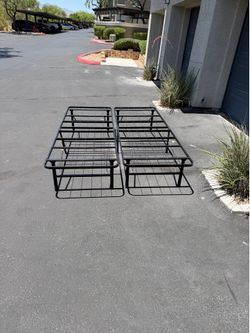 Full Size Foldable Platform Bed Frame