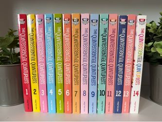 MANGA - COMPLETE SET - The Quintessential Quintuplets (Vol. 1-14)