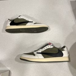 Jordan 1 Low Travis Scott Medium Olive 