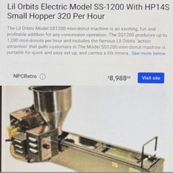 Lil Orbits Mini Donut Maker 