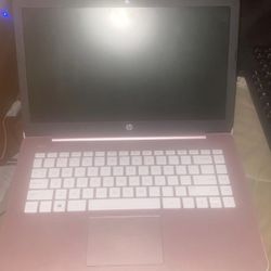 Pink Hp Laptop 14