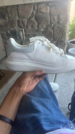 White Alexander McQueens Oversized Sneakers