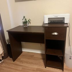 Home office starter Desk and Printer