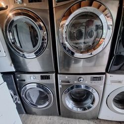 Washer And Dryer Set Stainless Steel 