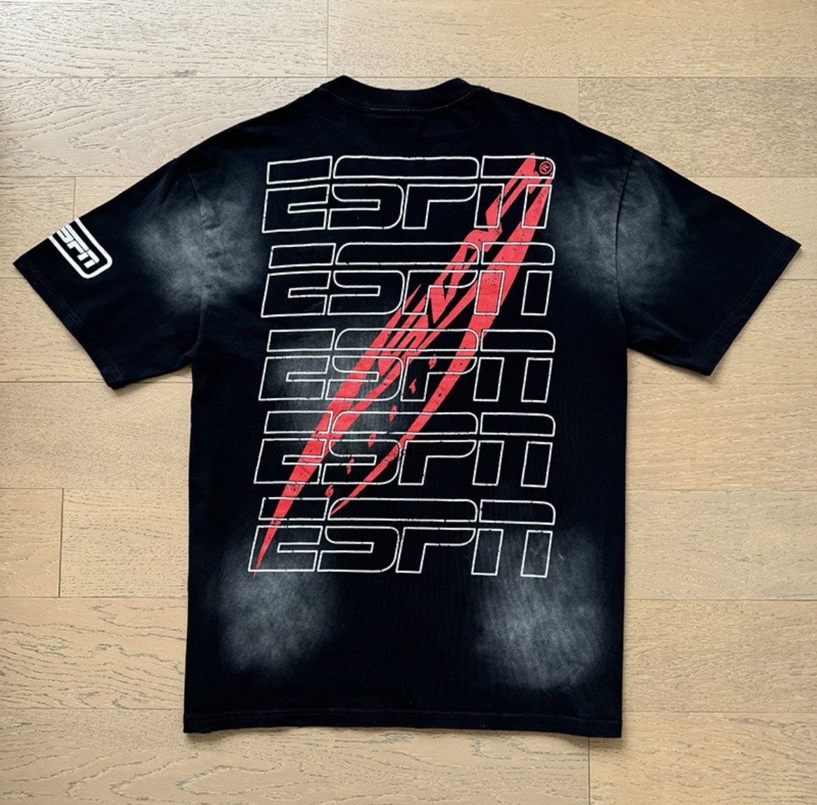 ESPN × Nike black and red tee #NikeCollab
