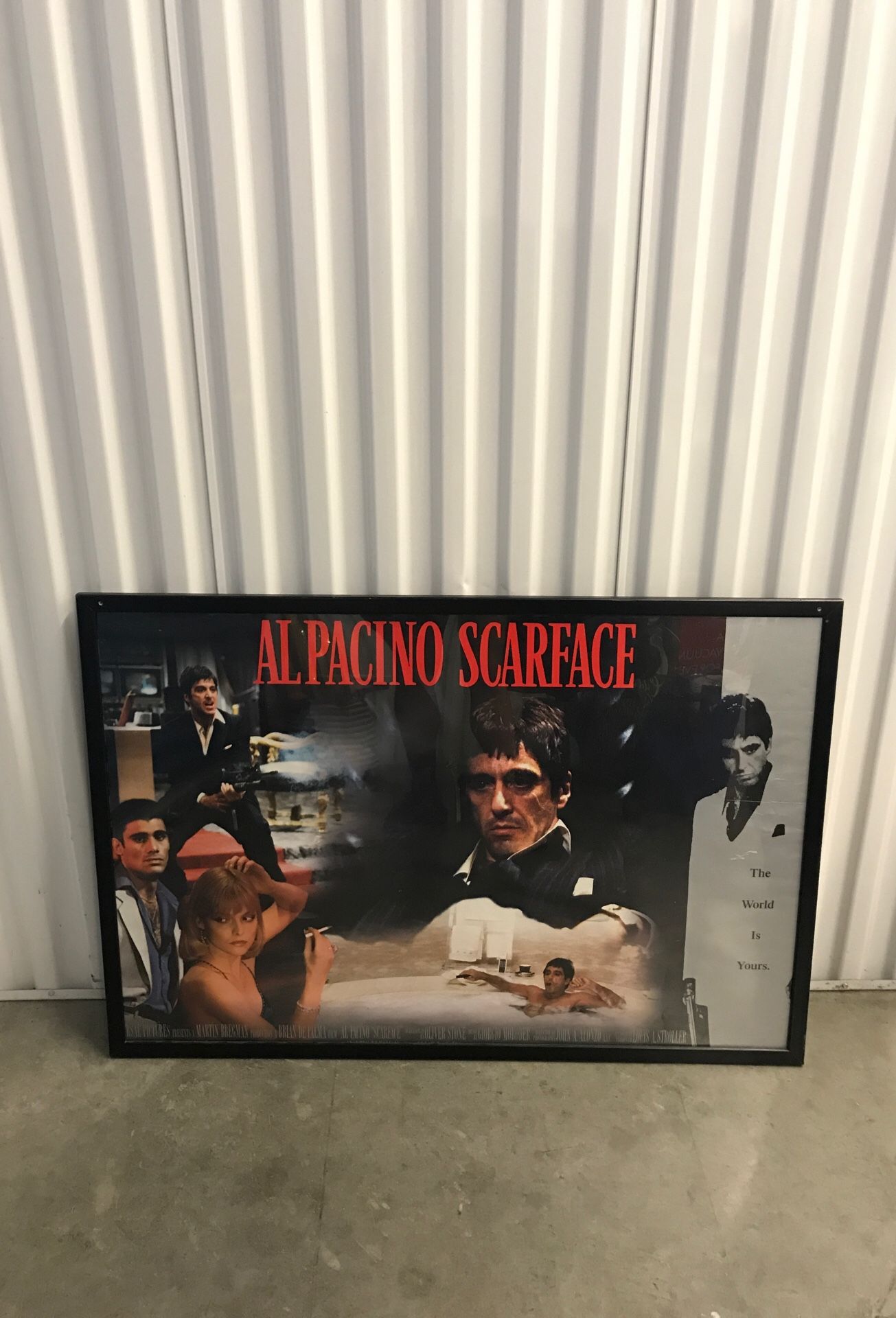 Al pacino framed poster