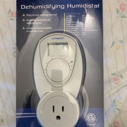 Hydrofarm APSCD Dehumidifying Humidistat, White