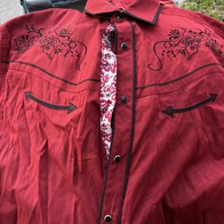 Cowboy/Rodeo Button Down Shirts  (10.00 EACH))