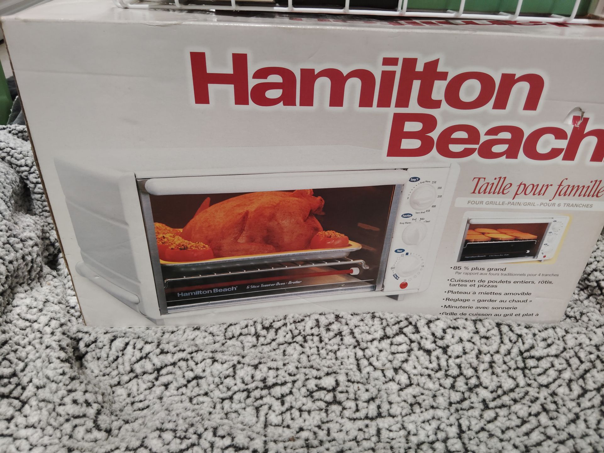 Hamilton Beach toaster oven new in box