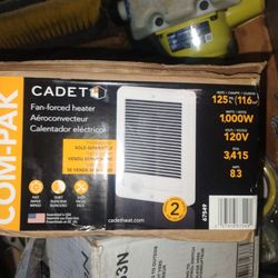 Cadet Heater 120 V New In Box 