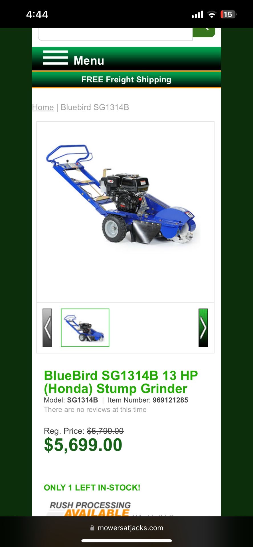 Stump Grinder