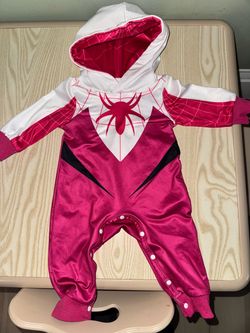 Spiderman Gwen baby costume overall size 3-6 months