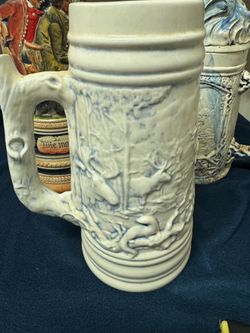 Vintage Dutch German Beer Stein