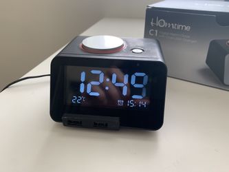 HomeTime Multi Functional Digital Alarm Clock