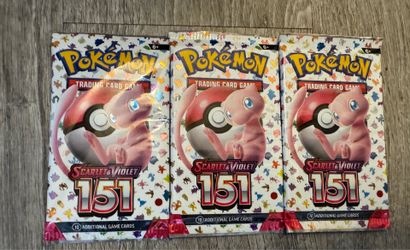 Pokemon 151 booster packs