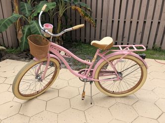 Pink on sale huffy cruiser