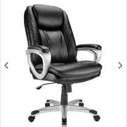 Leather High-Back Executive Office Chair