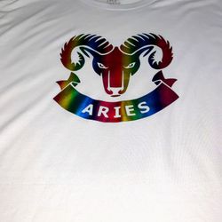 Aries Zodiac Sign T-shirt