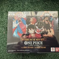 One Piece Emperors In The New World OP-09 SEALED Booster Box
