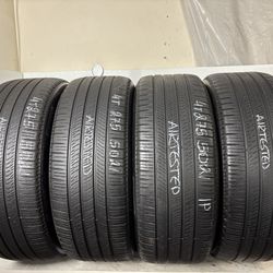 Set 4 Tires 275 50 21 Pirelli Scorpion Ms No Repairs