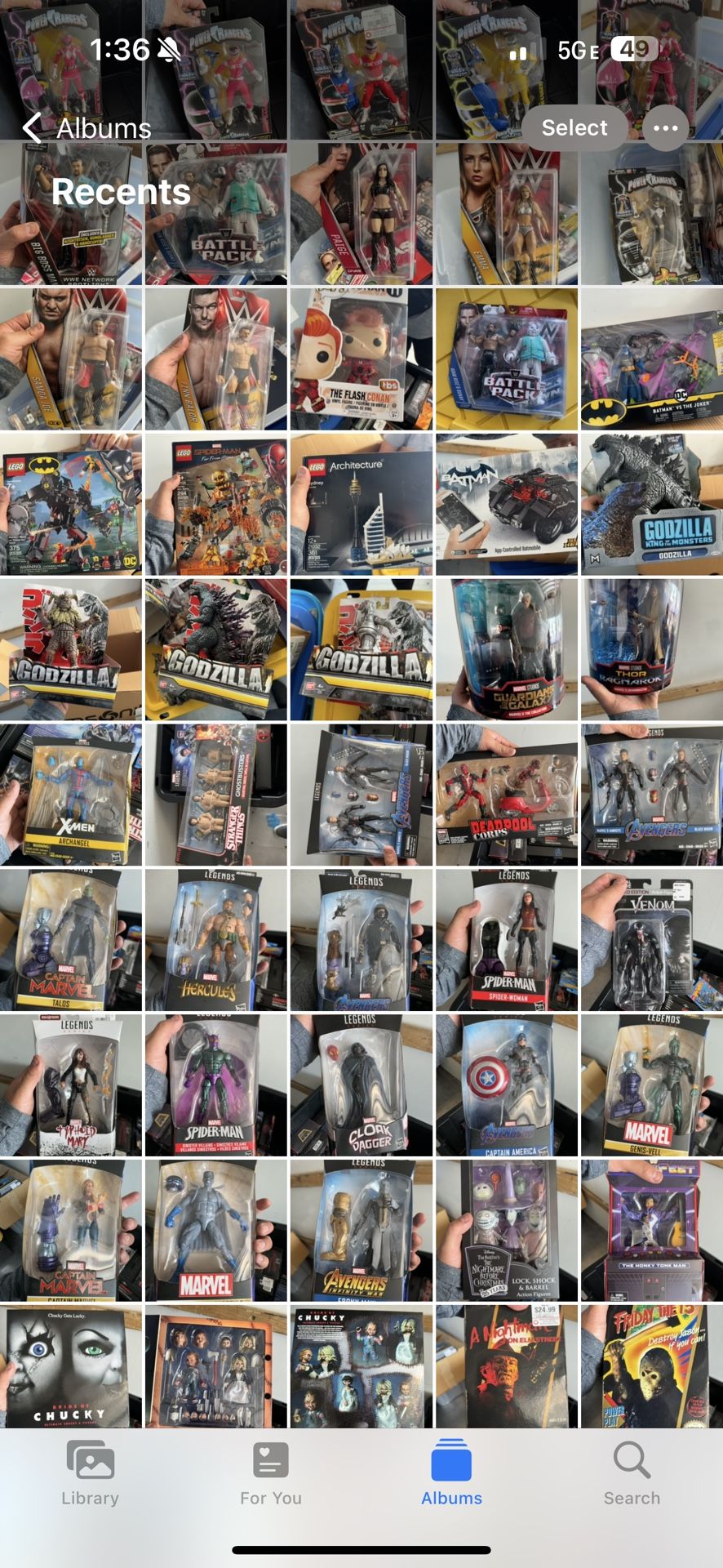 Marvel Legends / Wwe / Hot Wheels Treasure Hunt / Limited Editon / Comic Con Exclusives