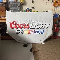 NASCAR, Coors, Hood, Racing, Bar, Beer, Man cave, Sign