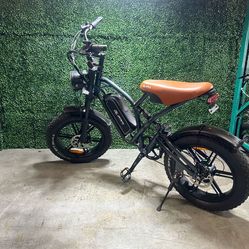 JANSNO X50 Fat Tire Electric Bike for Adults,NFC Display