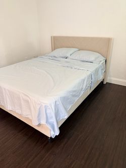 Queen bed frame