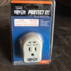 Tripp-Lite SpikeCube Direct Plug-In Lifetime Guarantee 