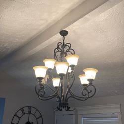 9 Light Chandelier