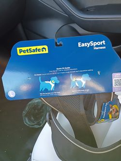 PetSafe EasySport Harness Large Blue for Dogs