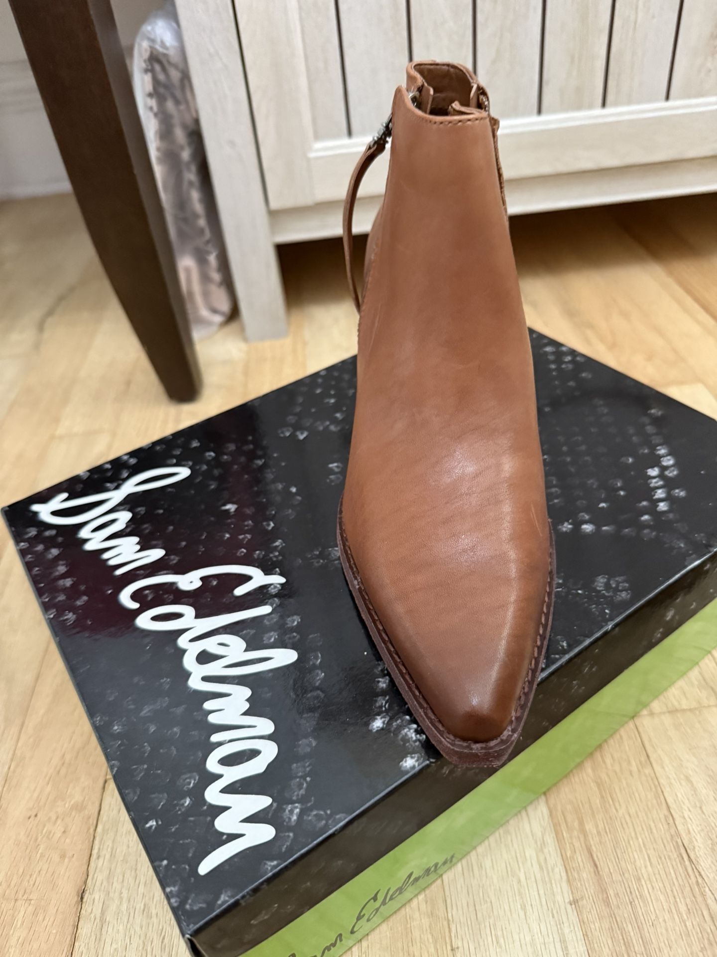 Sam Edelman Ankle Bootie Carmel Color