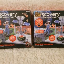 Discovery Mindblown Weather Terrarium Build and Play Kit 8+ age (2 Available)