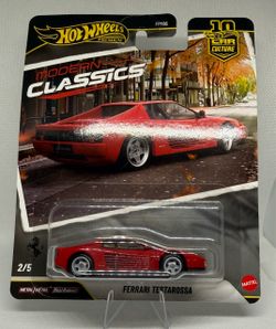 Hot Wheels Premium Ferrari Testarossa – Modern Classics