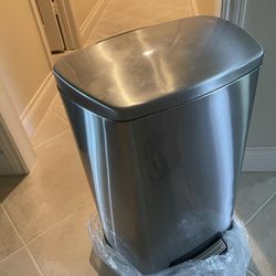 Stainless Steel Trash Can 11.8 Gallons 