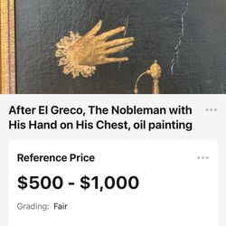 This is the front in the back gold frame