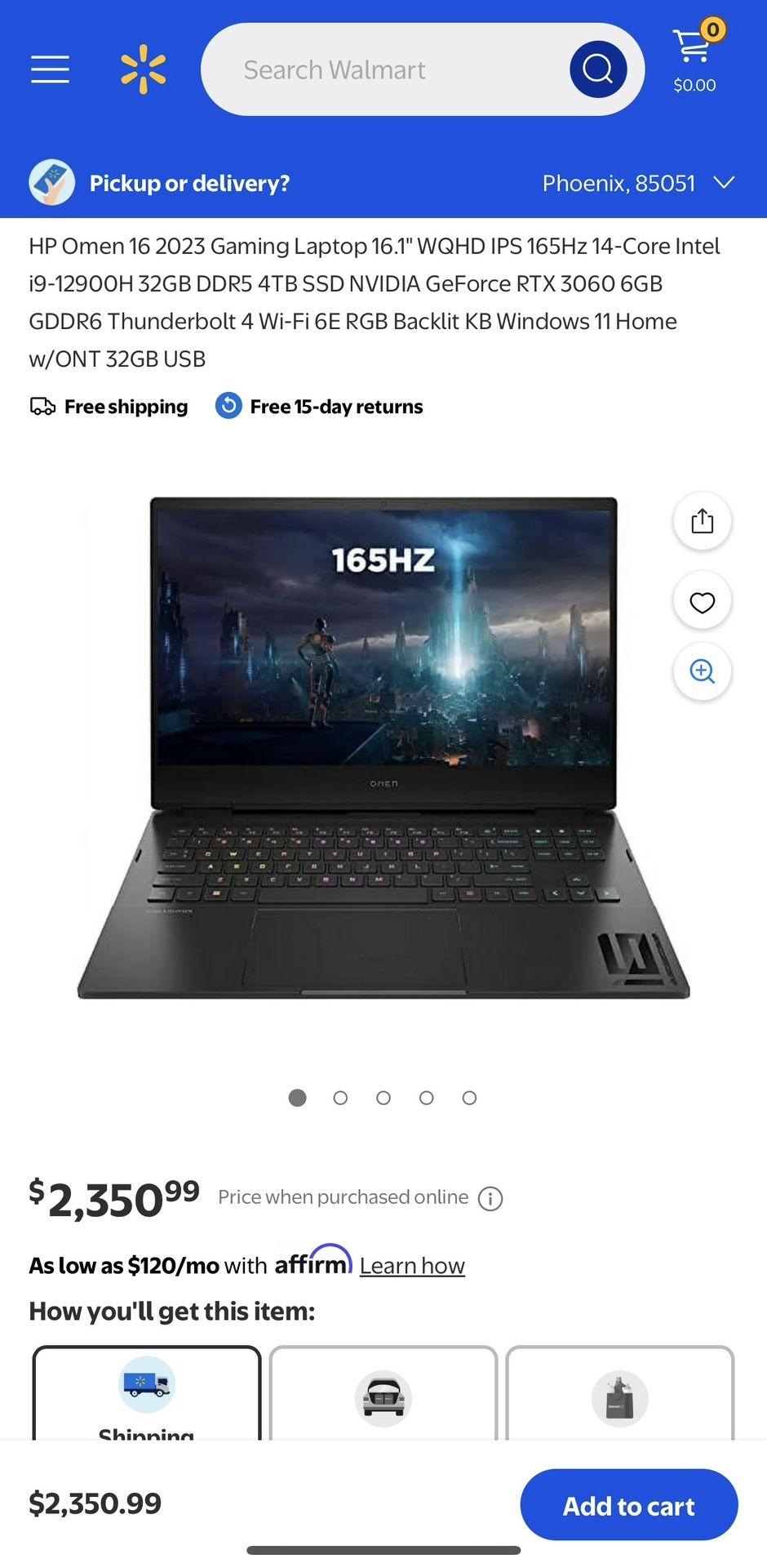 Omen PC Laptop