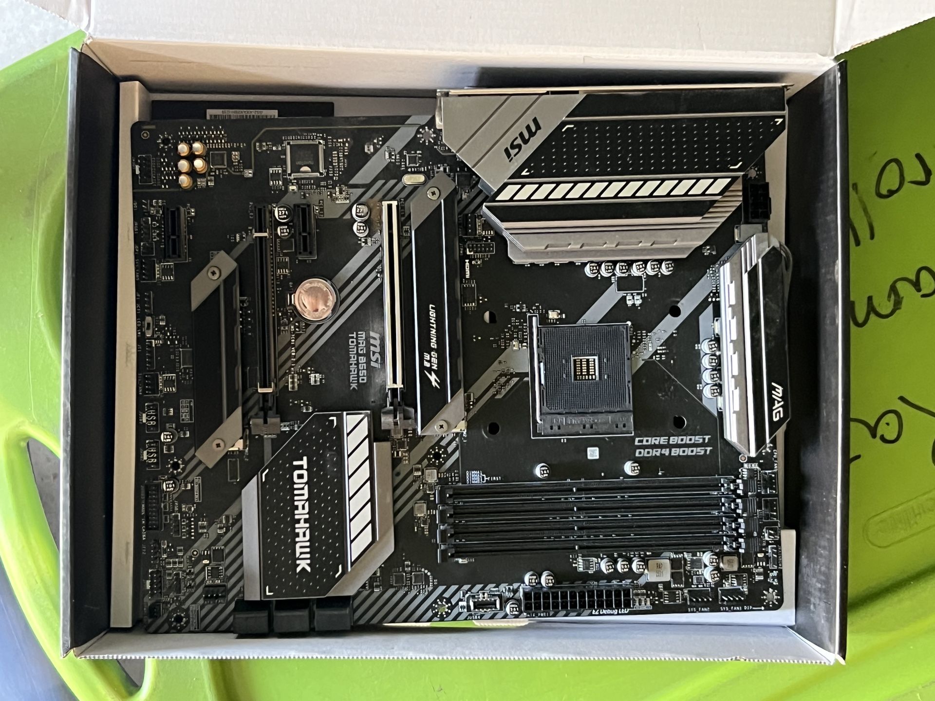 B550 Tomahawk Motherboard (Amd, Untested)